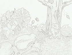 The Littlest Frog coloring page 4