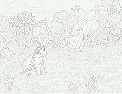 The Littlest Frog coloring page 5