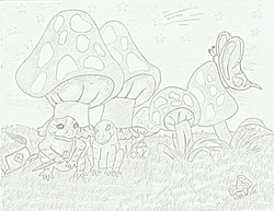 The Littlest Frog coloring page 6